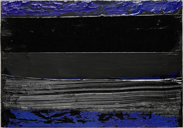 Peinture 2015, 21 x 29.7 cm - Pierre Soulages