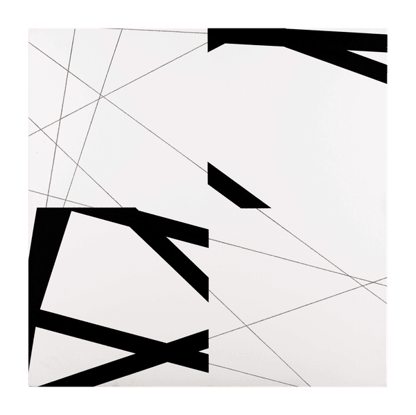 STRIP-TEASING 4 FOIS NO.7 - François Morellet