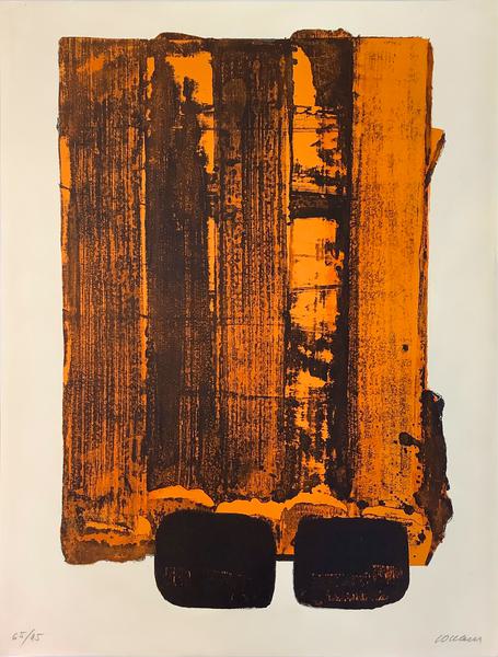 Lithographie n° 34 - Pierre Soulages