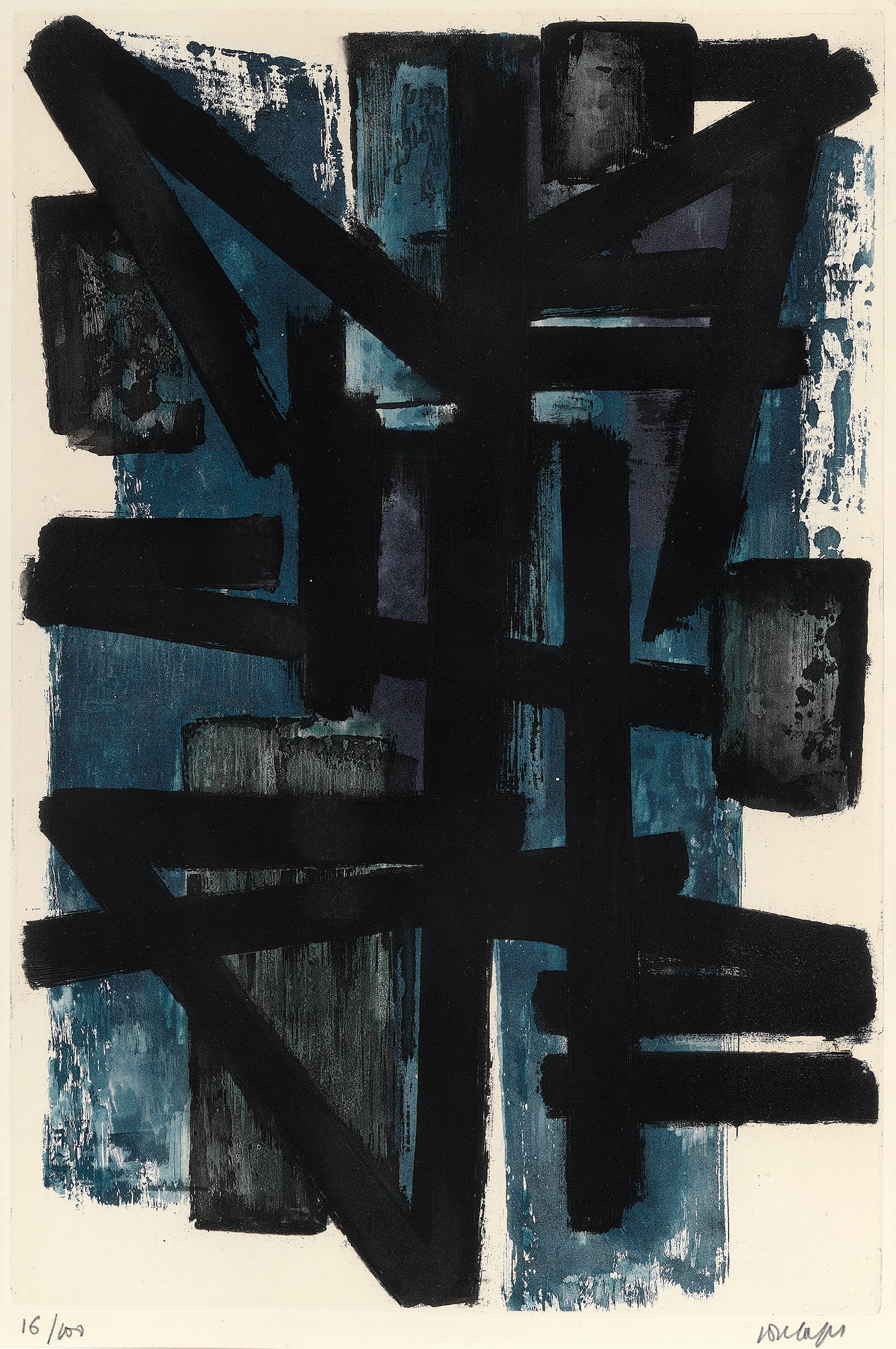 A19 78 Soulages Eau Forte I