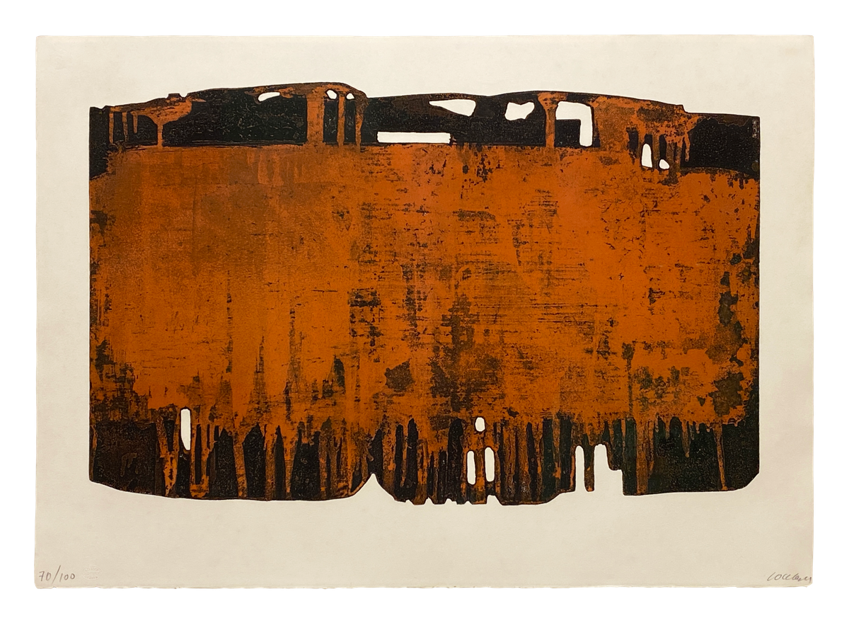 A21 108 SOULAGES Eau Forte XXV