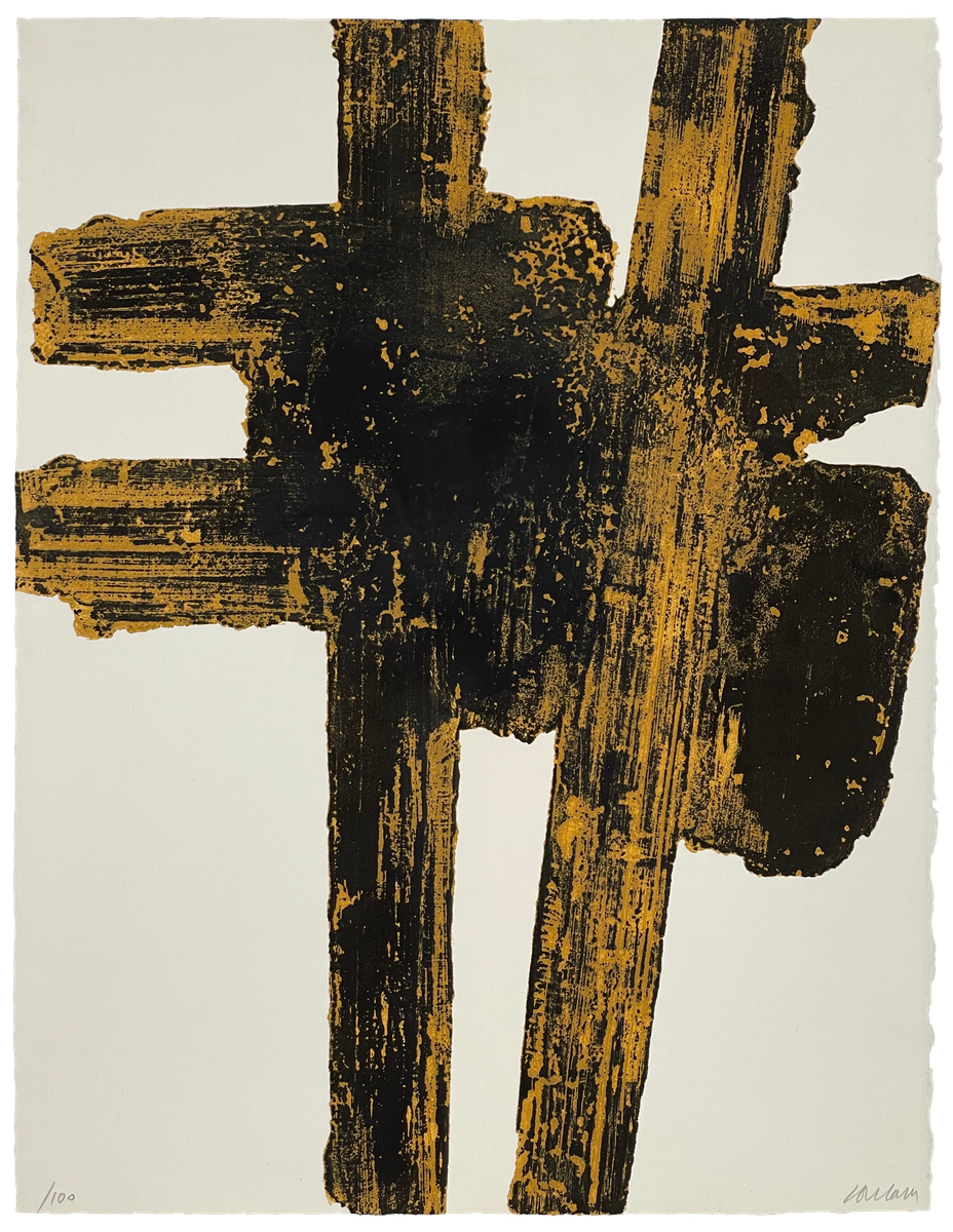 A21 115 SOULAGES Eau Forte XVIII unnumbered