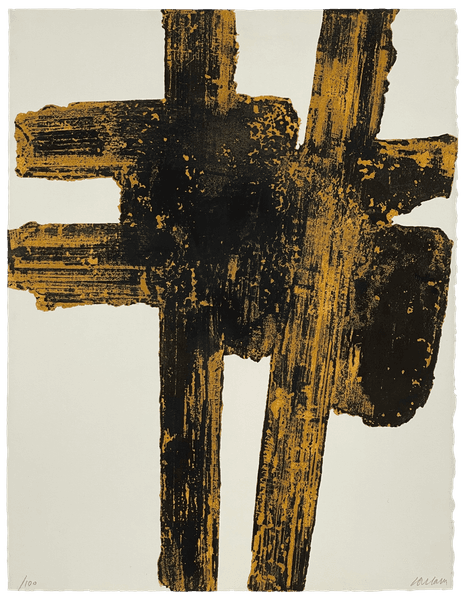 Eau-forte XVIII - Pierre Soulages