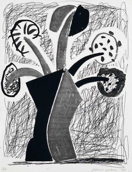Growing, June 1986 - David Hockney