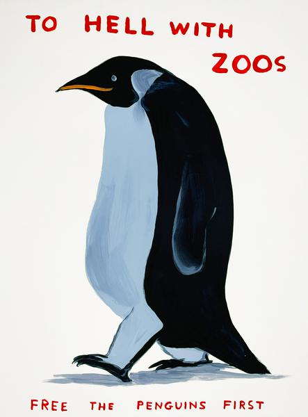 To Hell With Zoos - David Shrigley