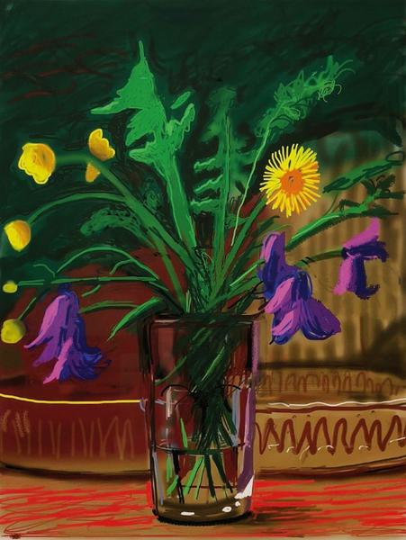 Dandelions - David Hockney