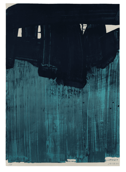 Lithographie n° 23 - Pierre Soulages
