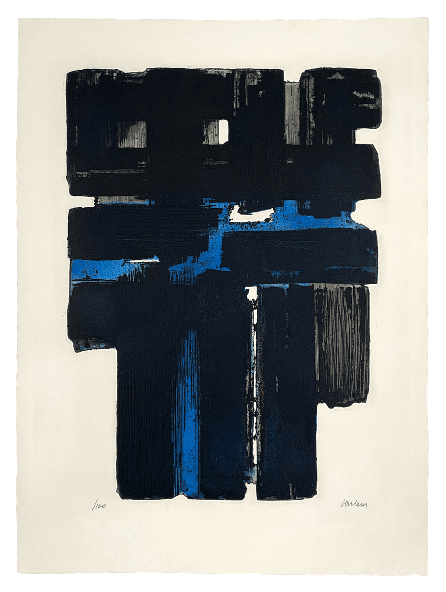 A22 59 SOULAGES Eau forte Xa unnumbered