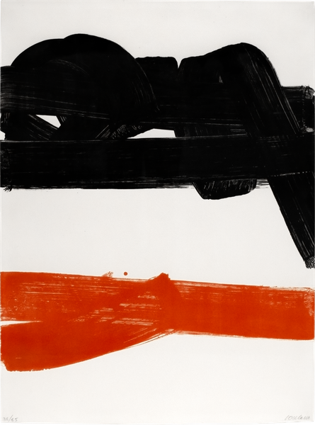 Lithographie n° 27 - Pierre Soulages