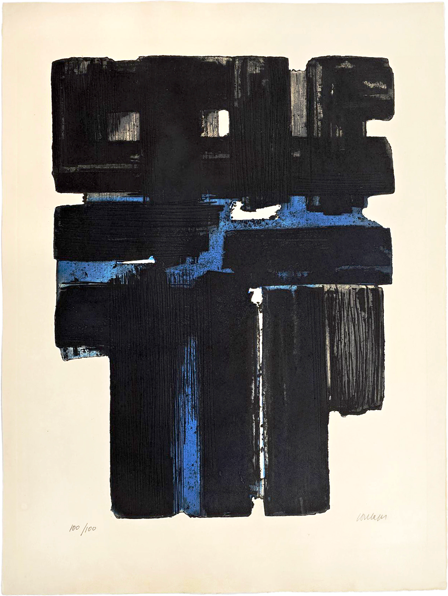 A24 59 SOULAGES Eau forte Xa sheet crop