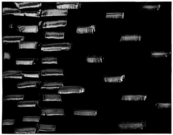 Peinture 102 x 130 cm, 3 novembre 2016 - Pierre Soulages