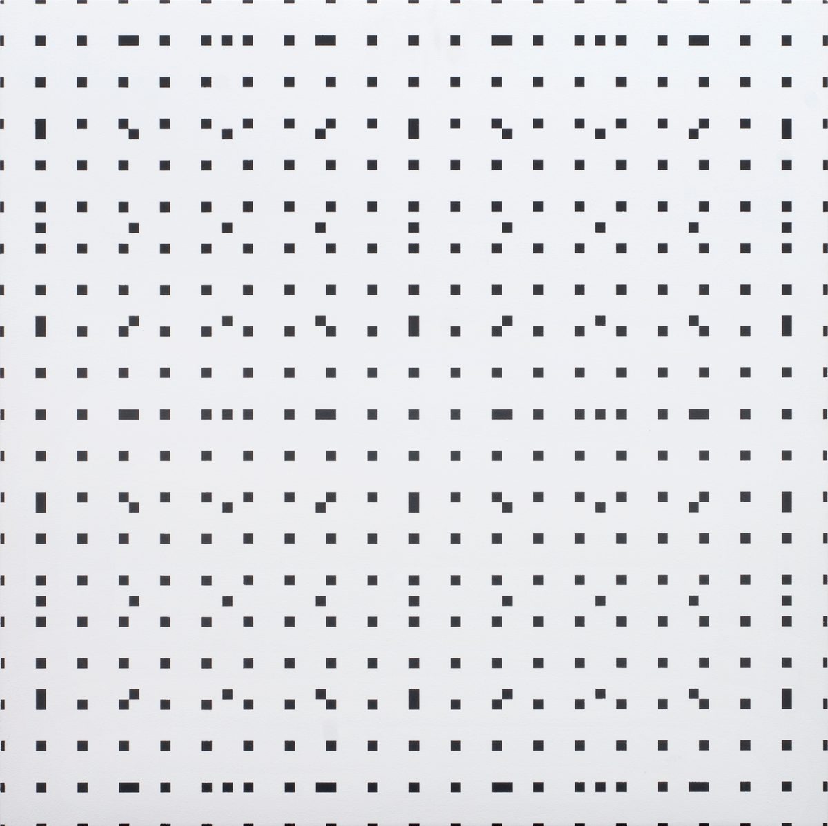 François Morellet Tous les 4, tous les 9, silkscreen print on board for sale