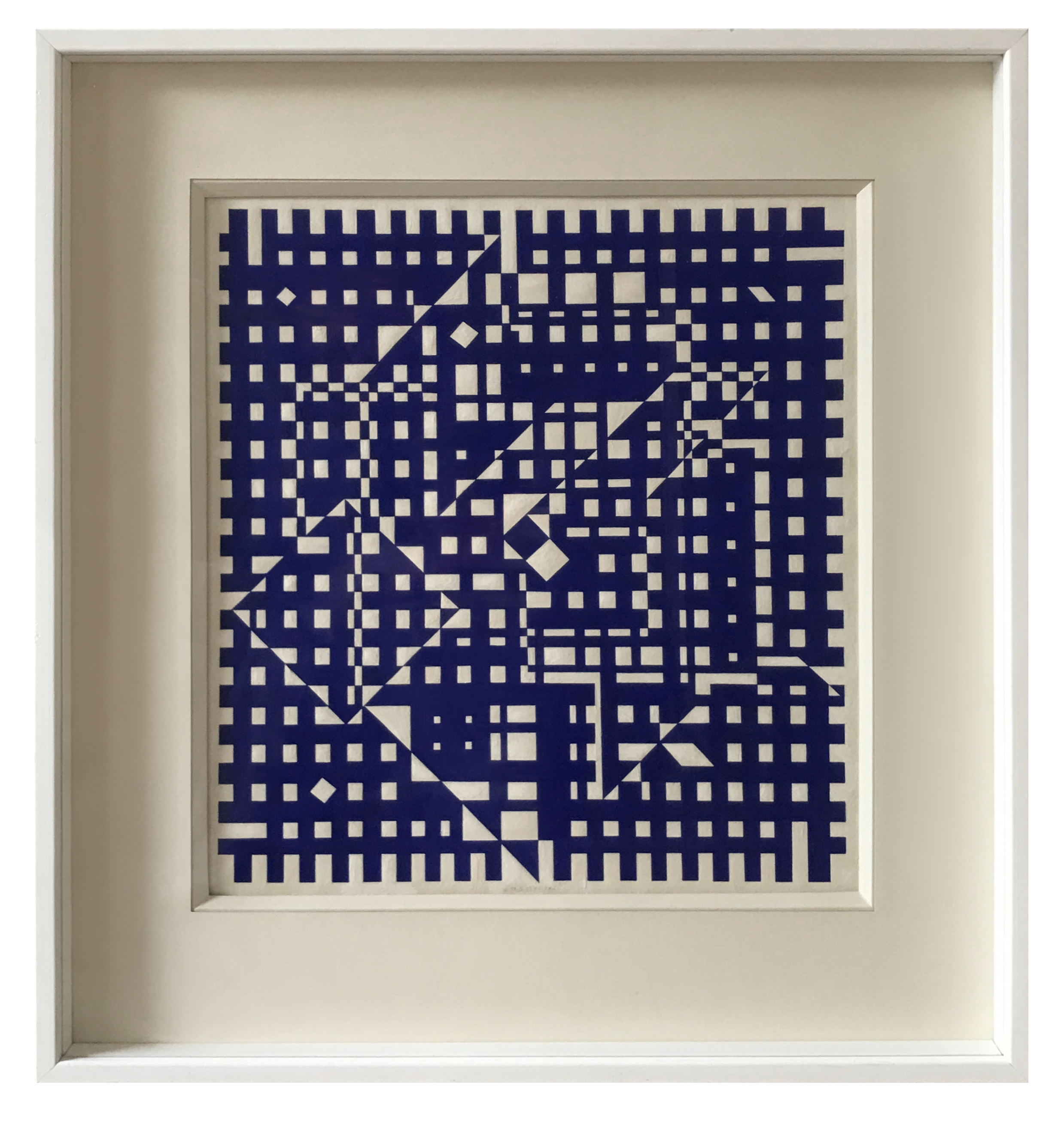 AC18 25 VASARELY Aguia framed WEB