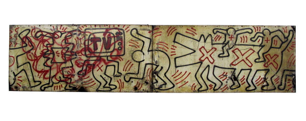Untitled (FDR NY) #3 & #4 - Keith Haring