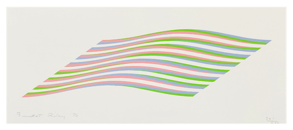 Wave - Bridget Riley