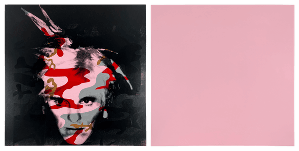 Camouflage Fright Wig Red and Pink - Gavin Turk