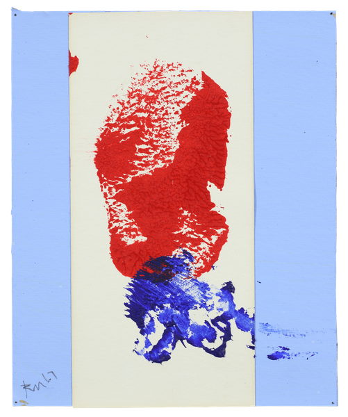 Red, White and Blue No. 2 - Robert Motherwell