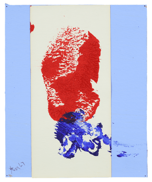 Red, White and Blue No. 2 - Robert Motherwell