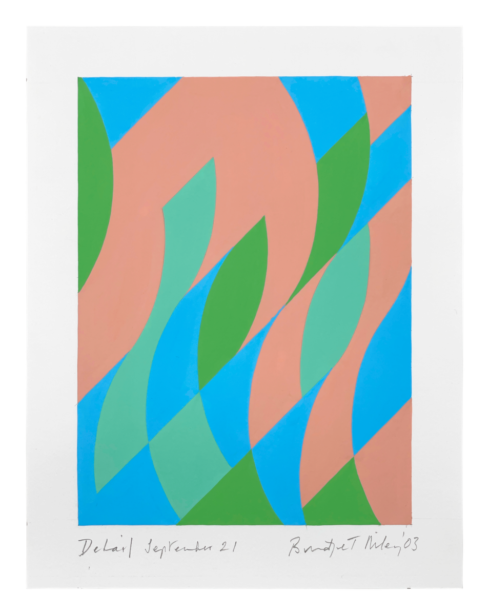 Detail September 21 - Bridget Riley | Archeus Post-Modern