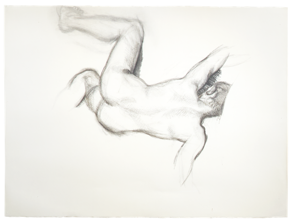 Naked Man on a Sofa - Lucian Freud