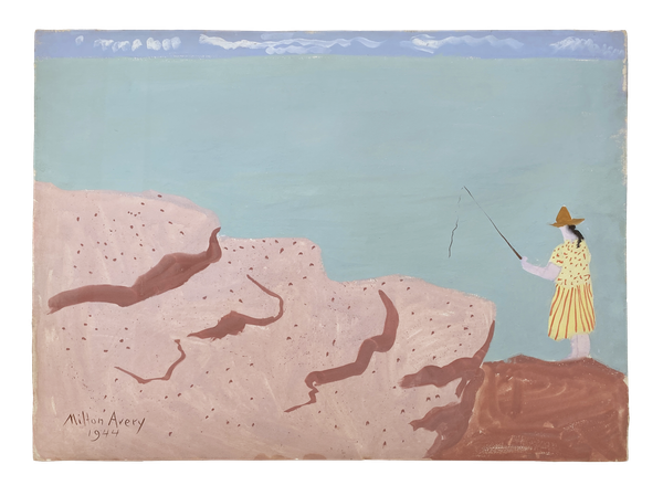 Fishing By The Sea - Milton Avery