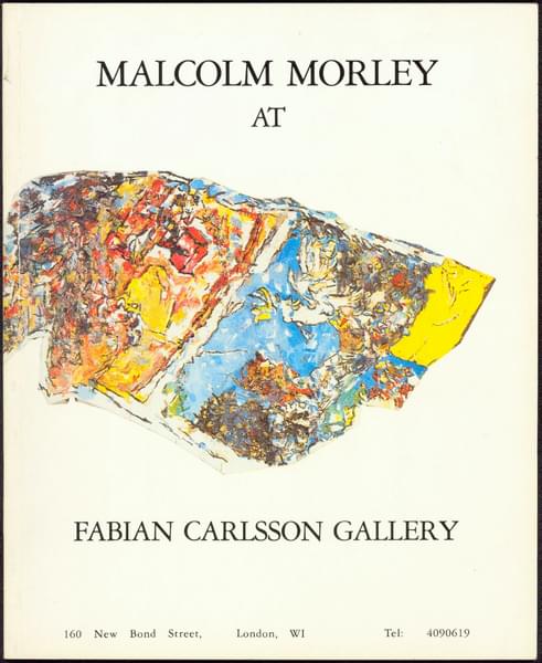 Malcolm Morley - British Art