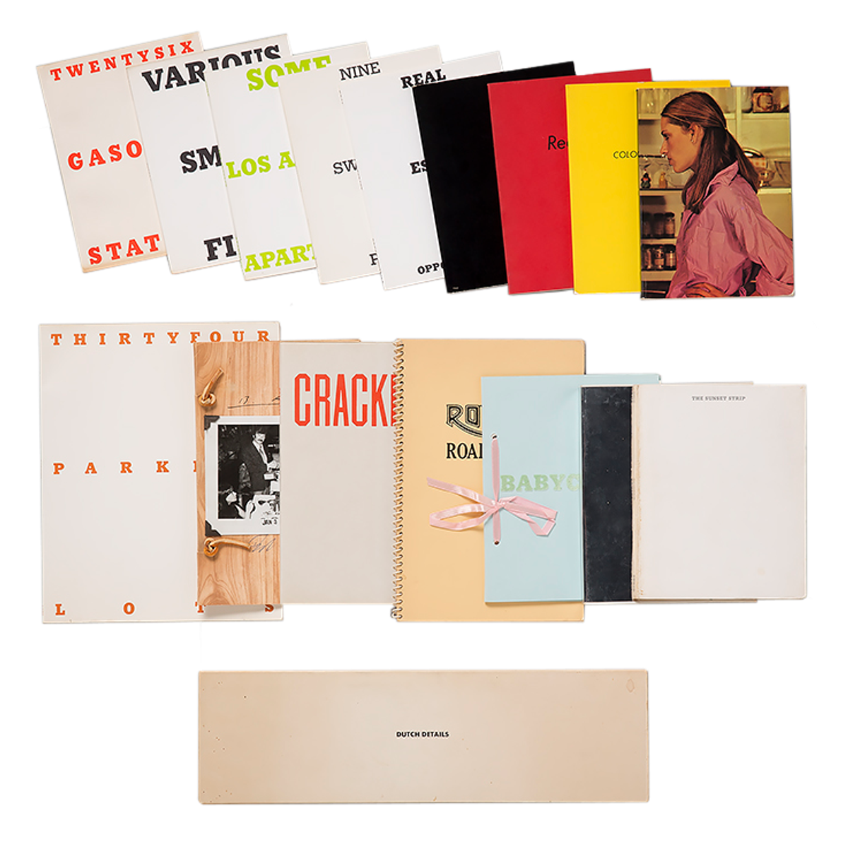 Ed Ruscha Complete Signed collection of first edition books for sale