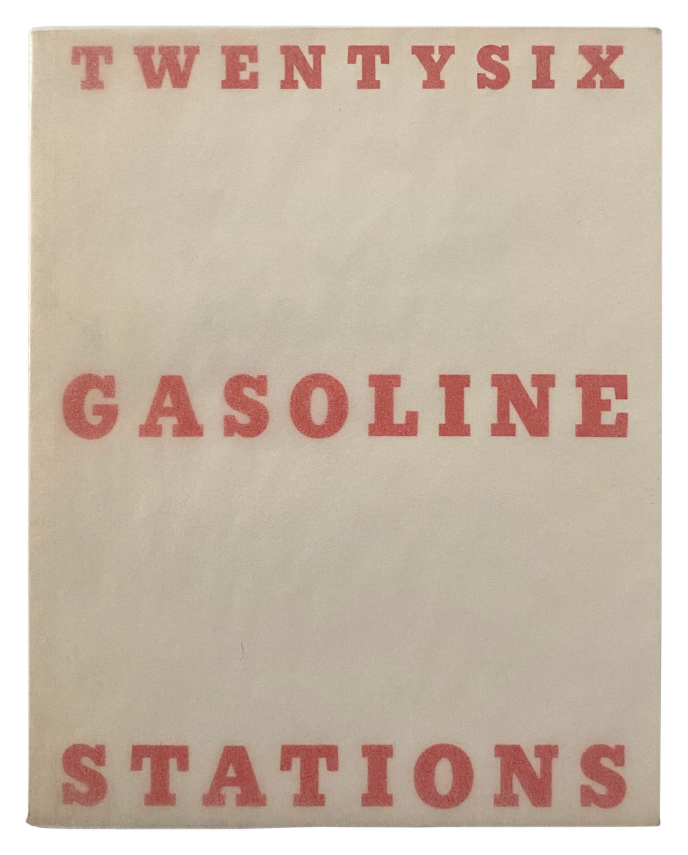 Ed Ruscha Twentysix Gasoline Stations artists book for sale