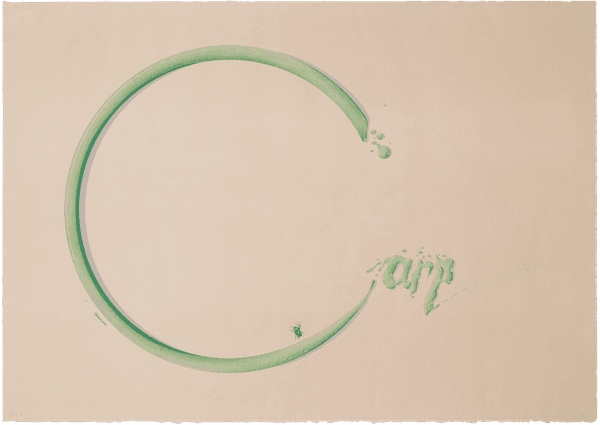Carp with Fly - Ed Ruscha