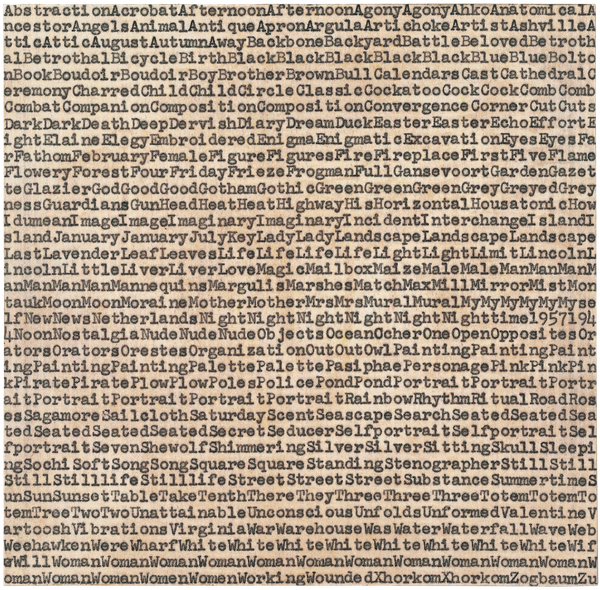 de Kooning Gorky Pollack - Carl Andre