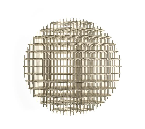 Sphere-Trame - François Morellet