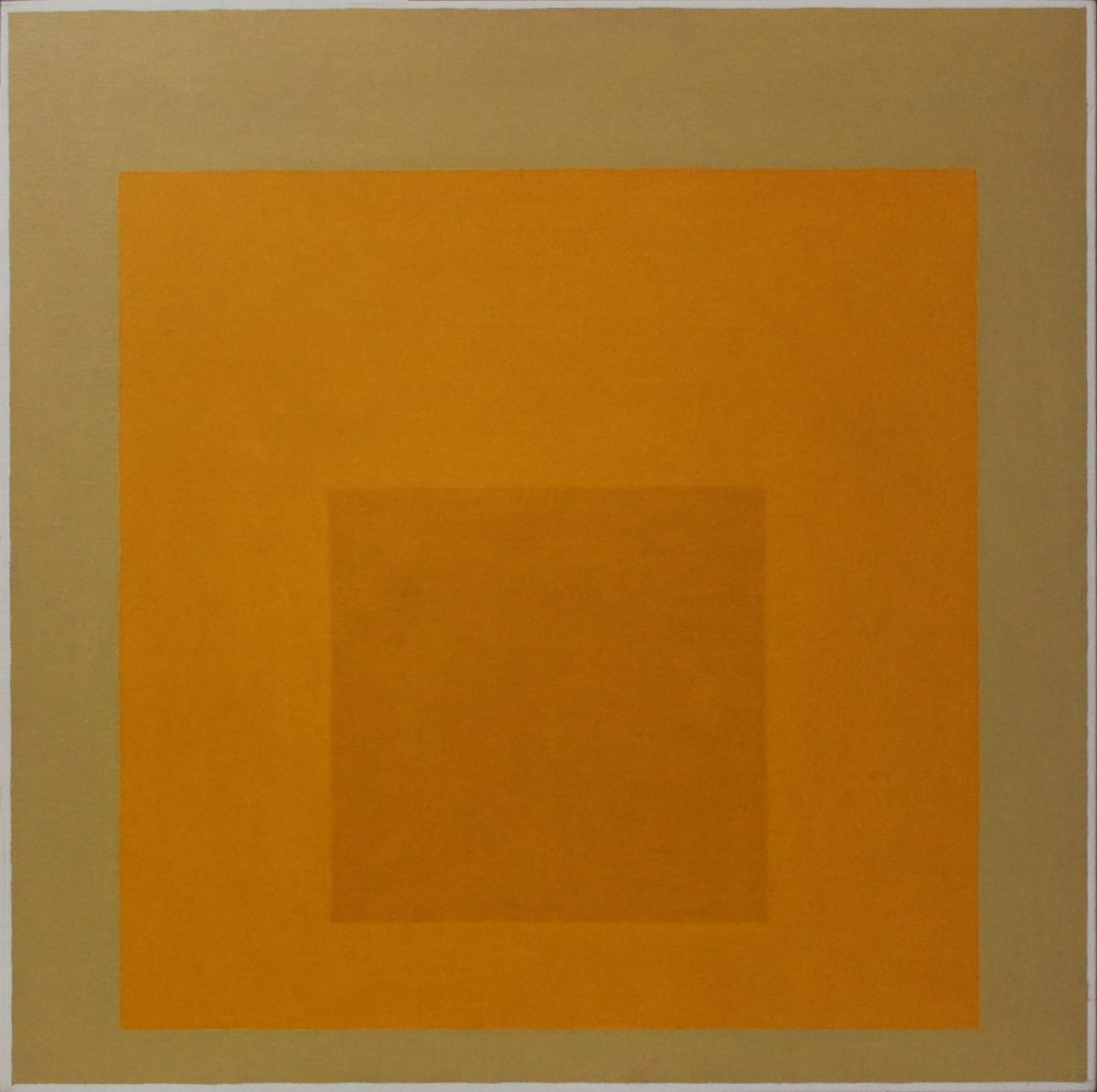 Josef Albers Study to Homage to the Square Desert Dusk oil painting for sale