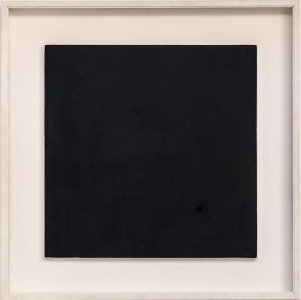 Dimensione di Luce Nero - Antonio Calderara