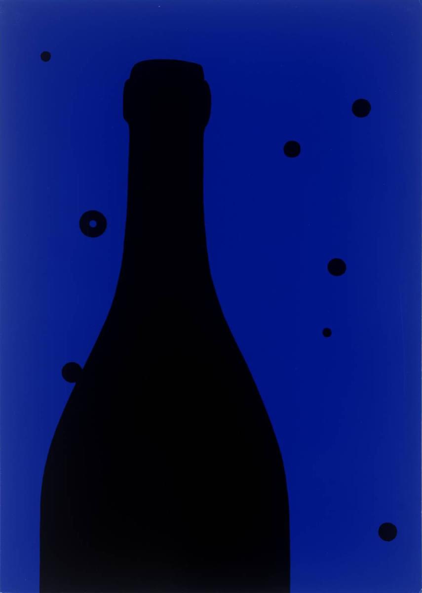 Patrick Caulfield Night Sky original screenprint on card from the edition of 100 signed and datef for sale