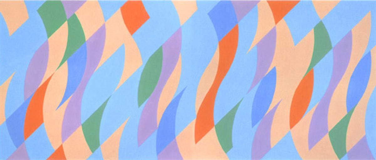 Bridget Riley From One To The Other, original colour screenprint for sale