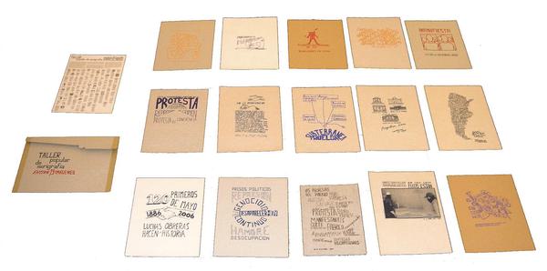 Portfolio of 15 Protest Screenprints - Taller Popular de Serigrafía