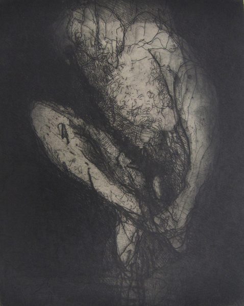 Compression - Hughie O'Donoghue