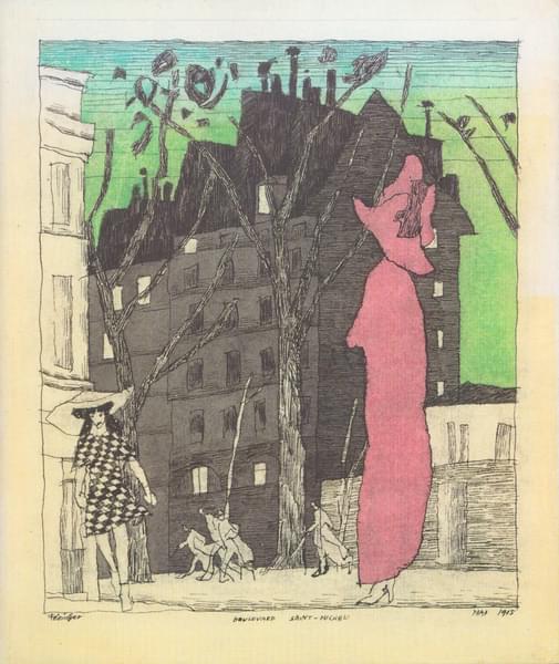 Lyonel Feininger - City and sea - Lyonel Feininger