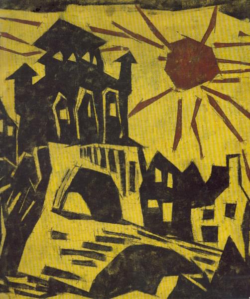 Lyonel Feininger - Drawings, Watercolours and related Oil Paintings - Lyonel Feininger