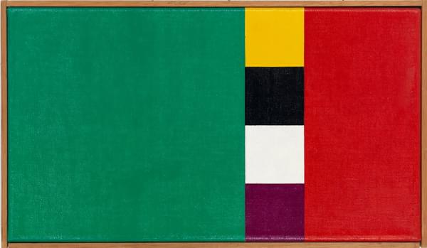 Konkretion mit drei Farbkomplementen I - Camille Graeser