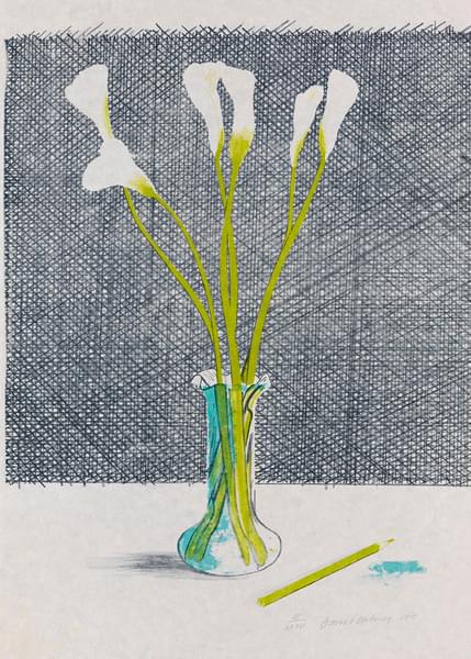Lillies - David Hockney