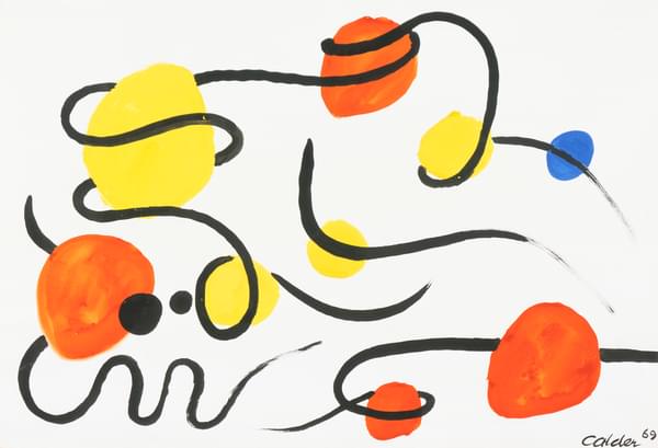 Points et Volutes - Alexander Calder