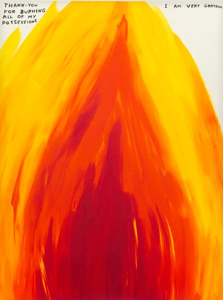 Thank-You For Burning All Of My Possessions - David Shrigley