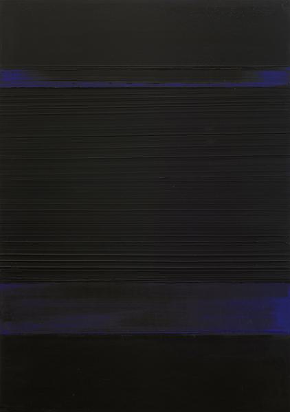 Peinture 130 x 92 cm, 8 avril 1989 - Pierre Soulages