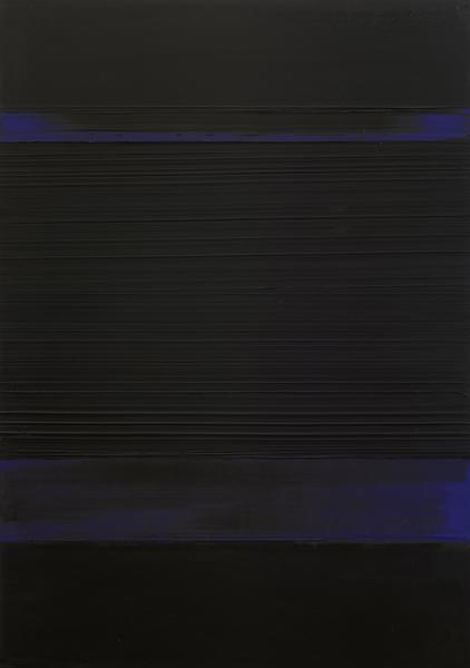 Peinture 130 x 92 cm, 8 avril 1989 - Pierre Soulages