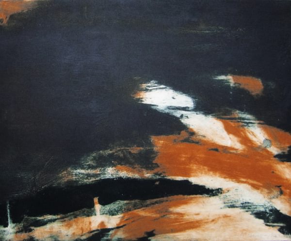 A Road West - Hughie O'Donoghue